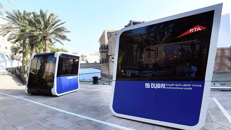 Το Ντουμπάι άρχισε να δοκιμάζει ηλεκτροκίνητα λεωφορειάκια χωρίς οδηγό Το Ντουμπάι άρχισε να δοκιμάζει ηλεκτροκίνητα λεωφορειάκια χωρίς οδηγό
