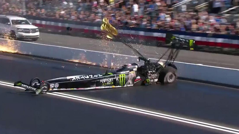 Στο νοσοκομείο η πρωταθλήτρια dragster έπειτα από ατύχημα