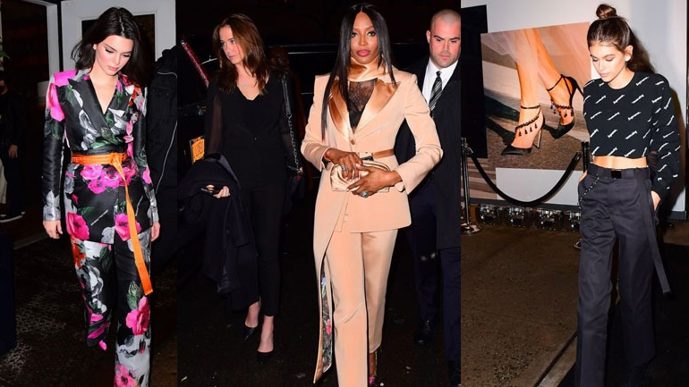 Off White & Jimmy Choo: Λαμπερές παρουσίες στο party των δύο brands στη N.Y.F.W.