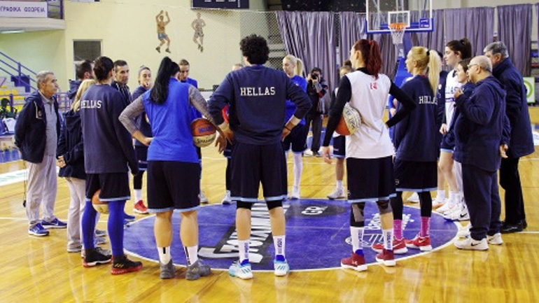 Μπάσκετ: Η 12άδα του γυναικών για το ματς με την Πορτογαλία