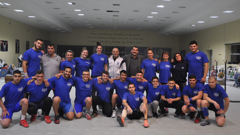 Επανεκκίνηση της εθνικής ομάδας άρσης βαρών