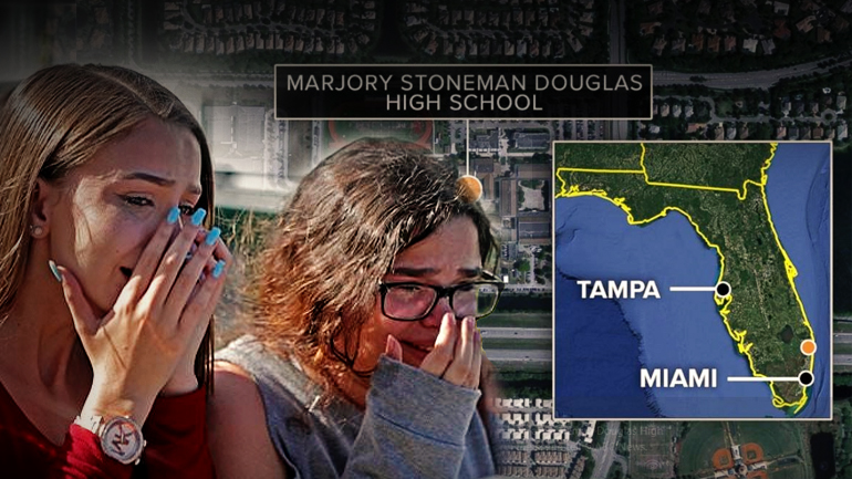 Μακελειό με 17 νεκρούς σε σχολείο της Φλόριντα Μακελειό με 17 νεκρούς σε σχολείο της Φλόριντα