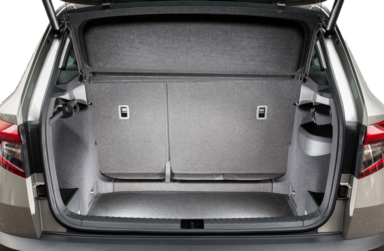 Ο χώρος αποσκευών αγγίει τα 521 λίτρα