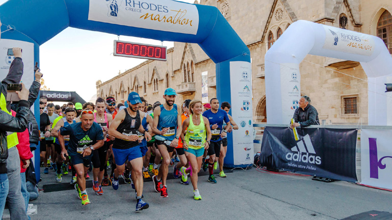 Bραβεία για τις ομαδικές συμμετοχές στον 5ο Διεθνή Μαραθώνιο Ρόδου