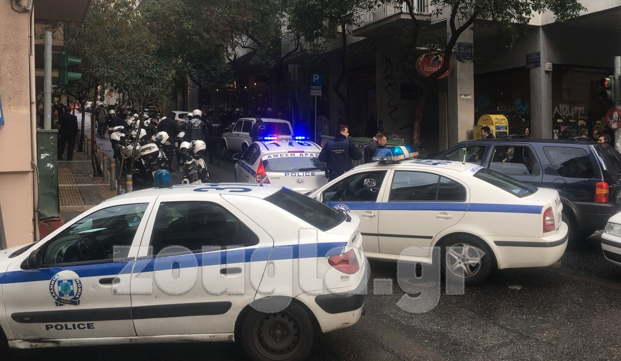 Στις 18 οι προσαγωγές για τα επεισόδια που σημειώθηκαν το απόγευμα στο Κολωνάκι