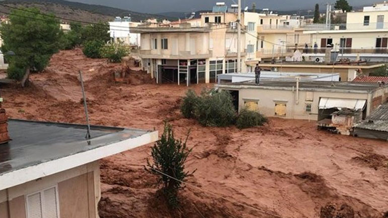 Συνεχίζονται οι εργασίες αποκατάστασης στη Μάνδρα