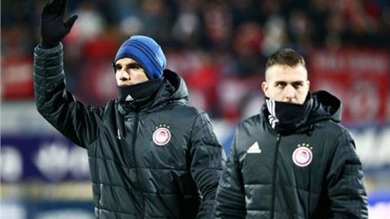 Ολυμπιακός: Προπονήθηκαν οι Μιραλάς και Ταχτσίδης