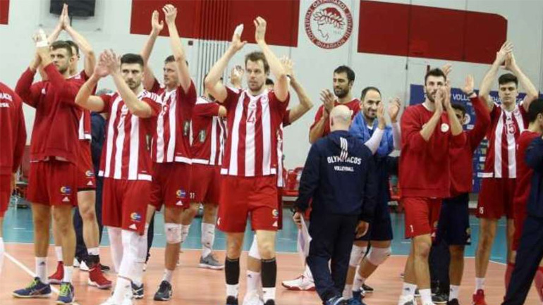 Βόλεϊ: Αγκαλιά με την πρόκριση ο Ολυμπιακός