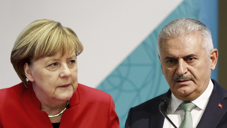 Σε θερμοκρασίες Σιβηρίας η συνάντηση Μέρκελ-Γιλντιρίμ