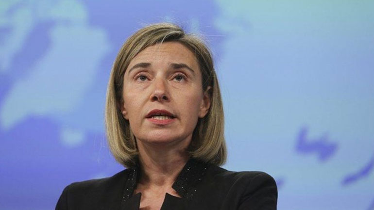 Η Μογκερίνι καλεί την Τουρκία να δείξει «αυτοσυγκράτηση» στις στρατιωτικές της ενέργειες στη Συρία