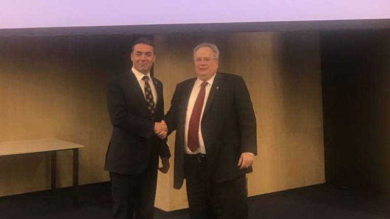 Η νέα συνάντηση του Νίκου Κοτζιά με τον Σκοπιανό ομόλογό του στη Σόφια