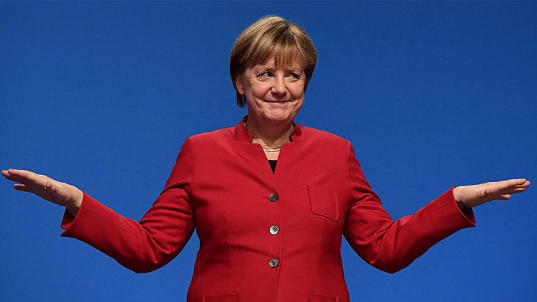 Μέρκελ: Με γνώμονα το συμφέρον της Γερμανίας οι αποφάσεις για το ευρώ