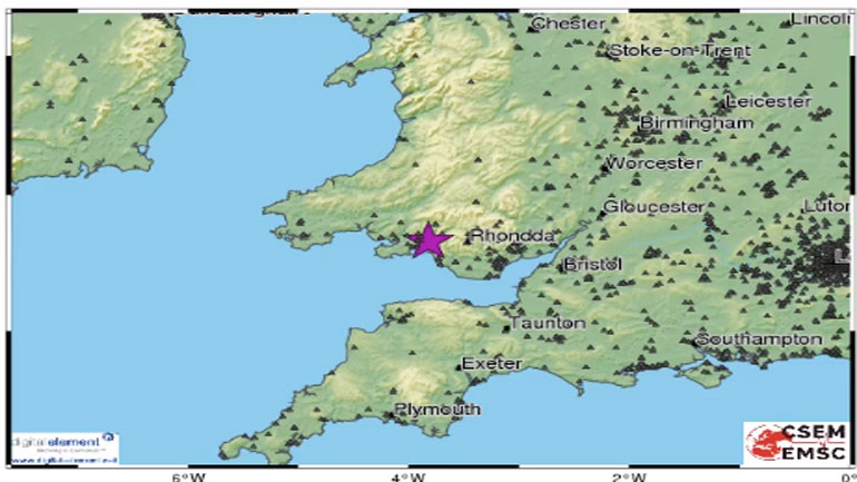 Σεισμός 4,7 Ρίχτερ στην Ουαλία