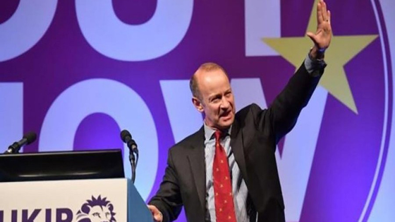 Βρετανία: Το κόμμα UKIP αποφάσισε την αποπομπή του ηγέτη του για ρατσιστικά σχόλια