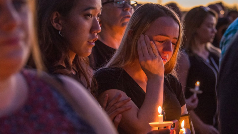 ΗΠΑ: Μαθήτρια κατά Τραμπ σε διαδήλωση για την οπλοκατοχή