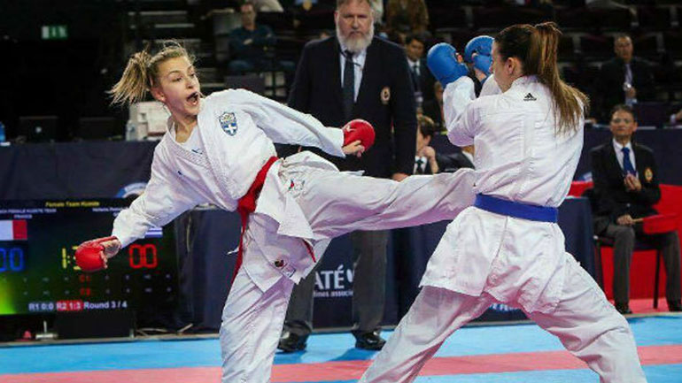 Καράτε: Ασημένιο μετάλλιο για την Καβακοπούλου στο Ντουμπάι
