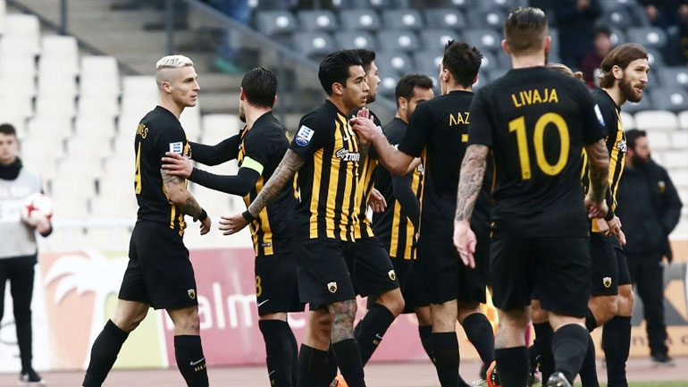 Έριξε… ντόρτια η ΑΕΚ, 4-0 την Ξάνθη με χατ-τρικ του Βράνιες