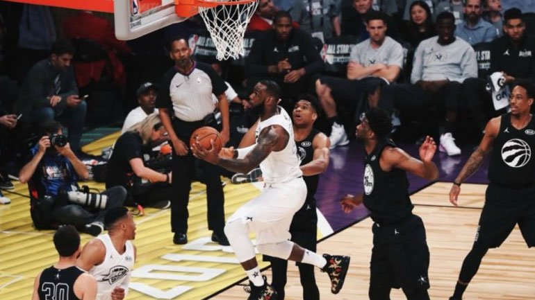 NBA: Νικήτρια η ομάδα του Λεμπρόν Τζέιμς στο 67ο All Star Game