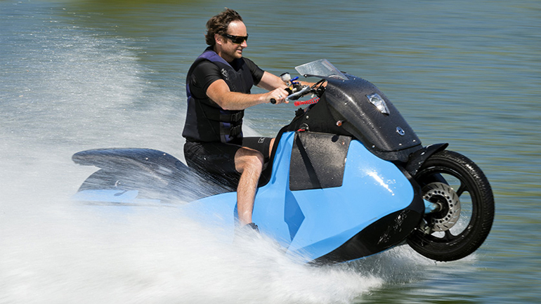 Gibbs Biski: Ένα σκούτερ εδάφους …θαλάσσης!