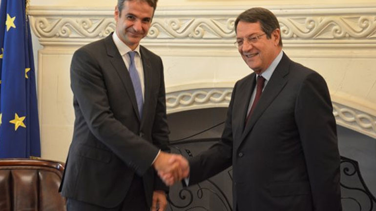 Τηλεφωνική επικοινωνία Αναστασιάδη – Μητσοτάκη