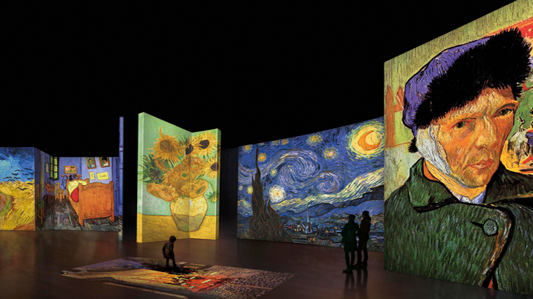 Η έκθεση Van Gogh Alive ολοκληρώνεται στο Μέγαρο Μουσικής Αθηνών