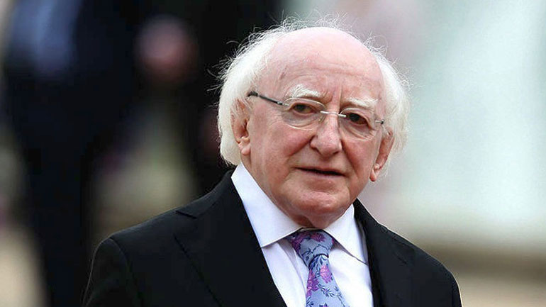 Στο Μέγαρο Μαξίμου ο πρόεδρος της Ιρλανδίας Μάικλ Χίγκινς