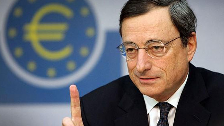 Κατά 2% αυξήθηκε ο μισθός του Μ. Ντράγκι το 2017