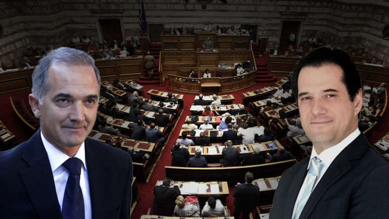 Ο Σαλμάς σφάζει με το γάντι τον Άδωνι Γεωργιάδη