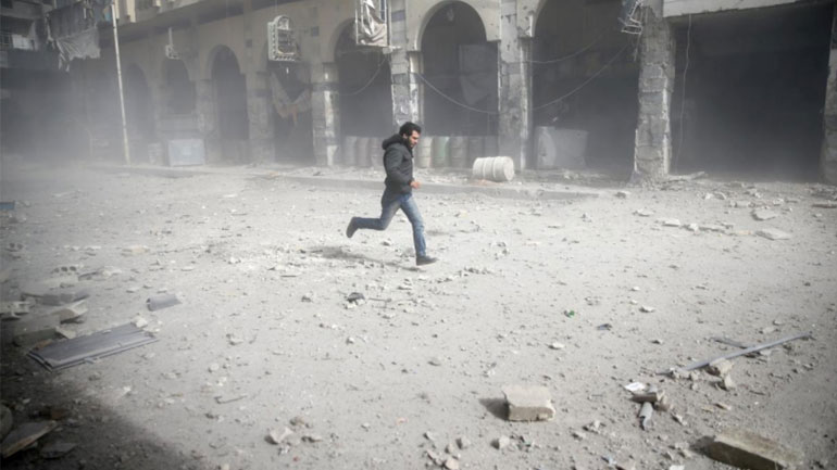 Συρία: Νέο κύμα σφοδρών βομβαρδισμών έπληξε την ανατολική Γούτα