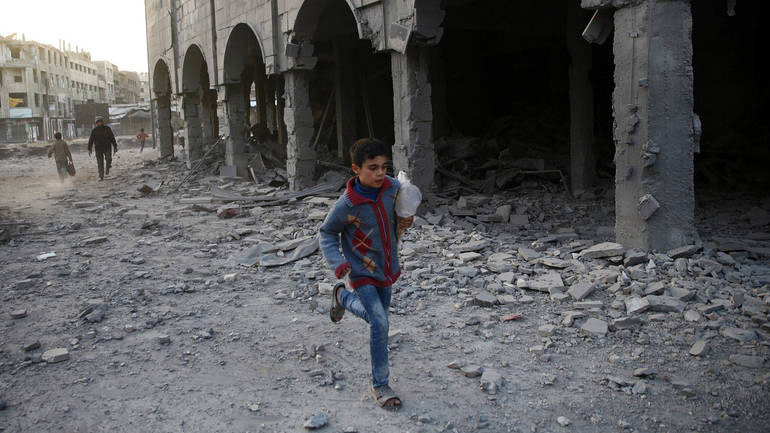 Οι χώρες της Ε.Ε. απευθύνουν έκκληση για εκεχειρία στην ανατολική Γούτα