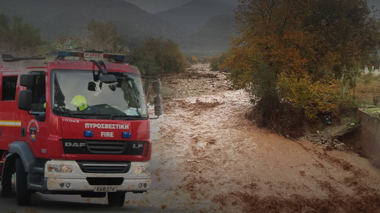 Νεκρή μία 59χρονη από την κακοκαιρία