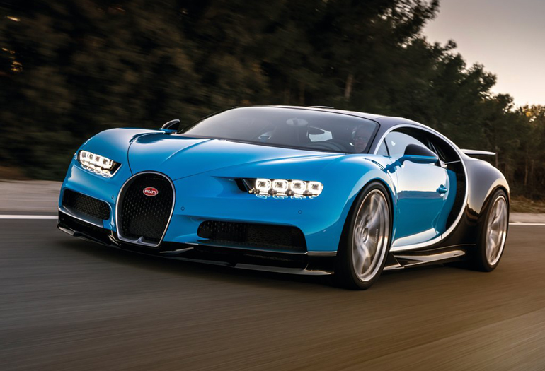 Συνολικά 16 Bugatti Chiron παραδόθηκαν σε πελάτες το 2017