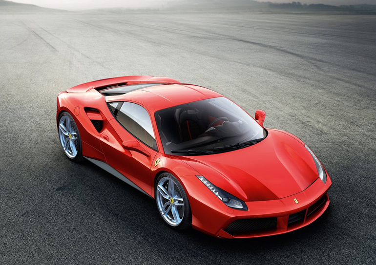 H Ferrari 488 GTB ήταν πρώτη σε πωλήσεις super cars στην Ευρώπη το 2017 