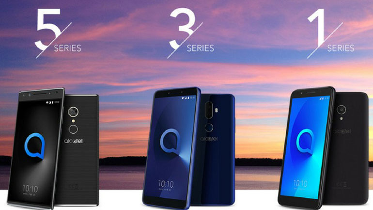 Alcatel: Οι σειρές smartphones 5, 3 και 1 με οθόνες  FullView 18:9