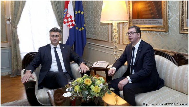 Ο Κροάτης Plenkovic και ο Σέρβος Vucic δεν έχουν ακόμη καταλήξει στο ζήτημα των πολεμικών αποζημιώσεων 