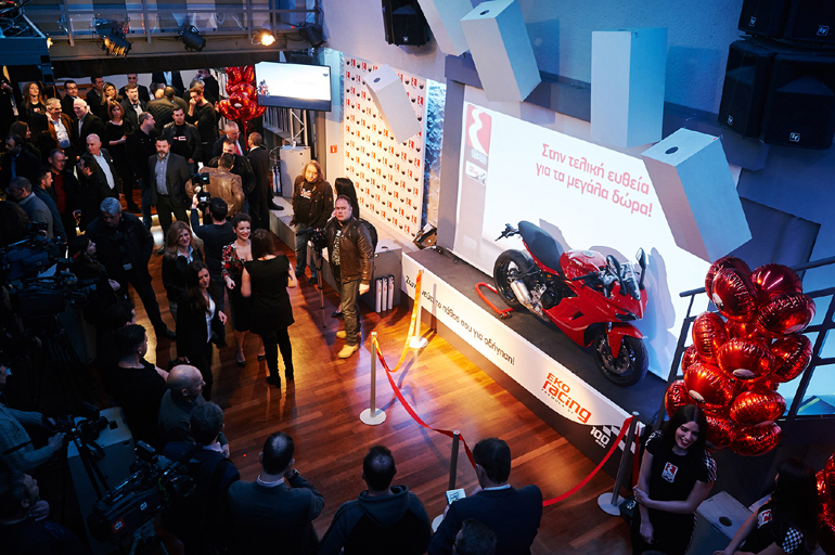 H... τυχερή Ducati