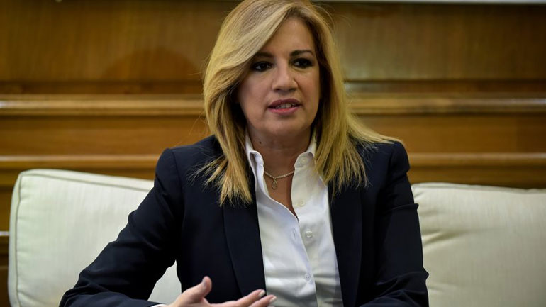 Γεννηματά: «Η επιθετικότητα της Τουρκίας δεν αντιμετωπίζεται με ψευτοπαλικαρισμούς»