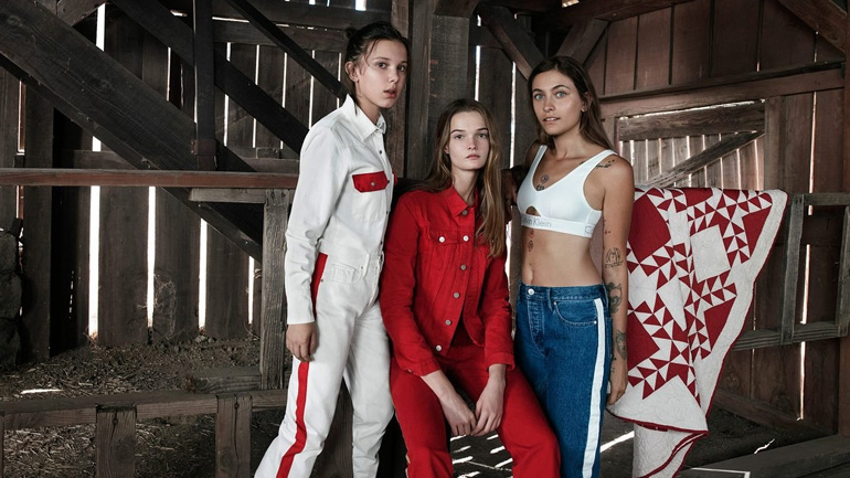 «Our Family #MyCalvins»: Millie Bobby Brown και Paris Jackson στη νέα καμπάνια του Calvin Klein