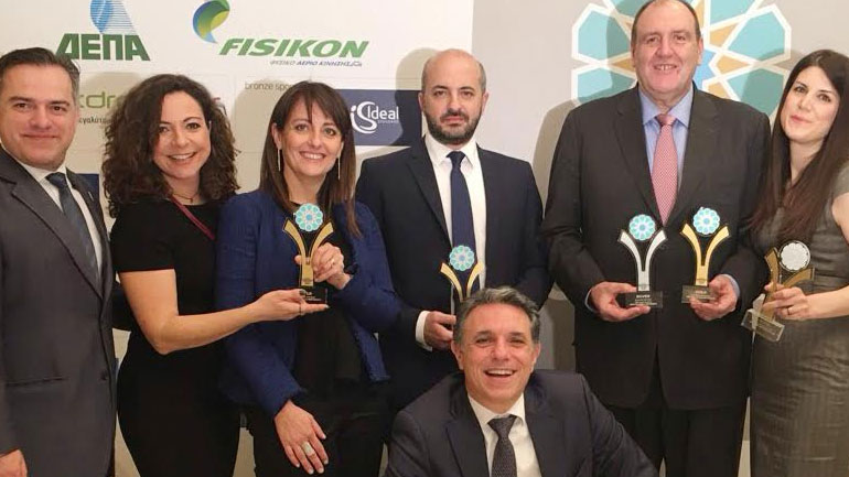 Με 5 χρυσά και 1 αργυρό βραβείο η Grecotel