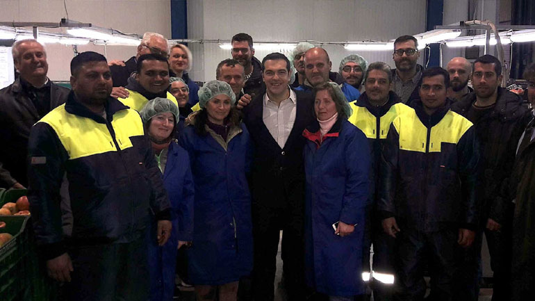 Τσίπρας: Η καινοτομία στην αγροδιατροφή καθοριστική για την ανάπτυξη