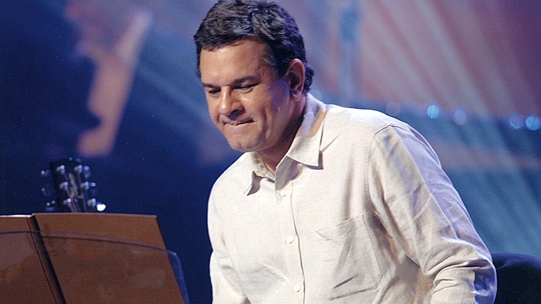 Ο Σταμάτης Σπανουδάκης στο Παλλάς