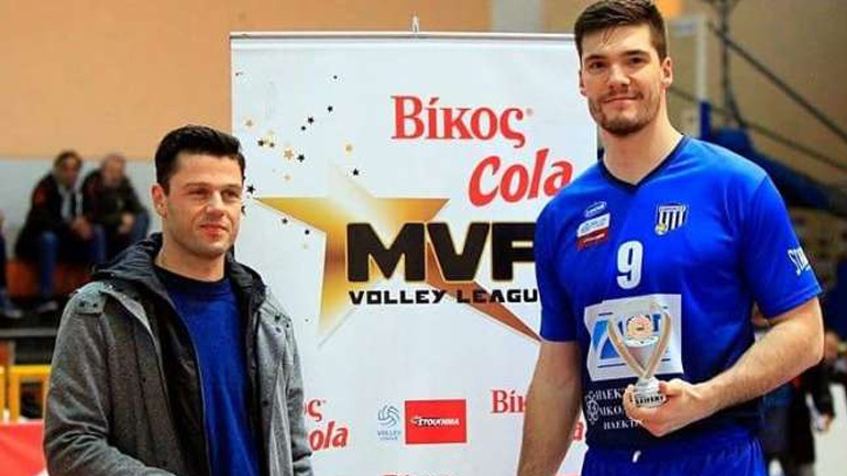 Volley League: O Άλαν Μάθιου Σέιφερτ βραβεύτηκε MVP Βίκος Cola