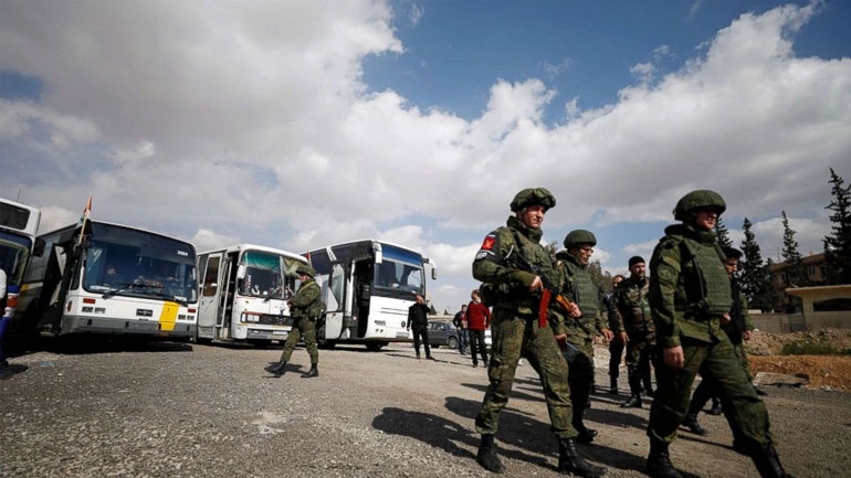 Συρία: Η Ρωσία καταγγέλλει ότι αντάρτες κινούνται ελεύθερα κοντά σε αμερικανική στρατιωτική βάση