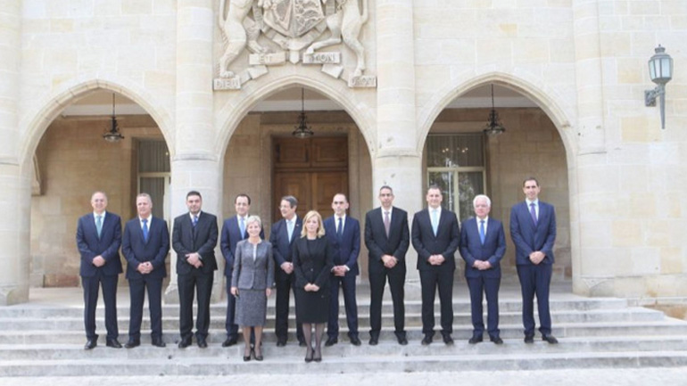 Ανέλαβαν καθήκοντα οι υπουργοί της κυβέρνησης Αναστασιάδη