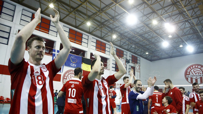 Βόλεϊ: Στα ημιτελικά του Challenge Cup ο Ολυμπιακός