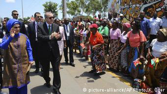 Από την περσινή περιοδεία Ερντογάν στην Αφρική. Εδώ στη Μοζαμβίκη