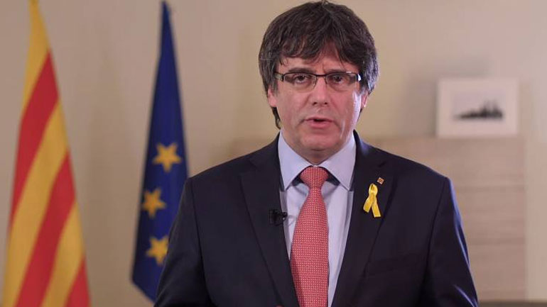 Πουτζντεμόν: Σκοπός μου να υπερασπιστώ τη «δημοκρατία» της Καταλονίας Πουτζντεμόν: Σκοπός μου να υπερασπιστώ τη «δημοκρατία» της Καταλονίας