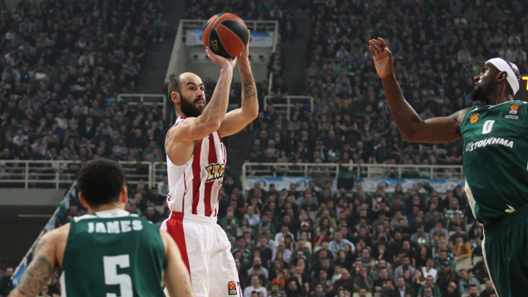 Στην παράταση ο Ολυμπιακός, 87-85 τον Παναθηναϊκό