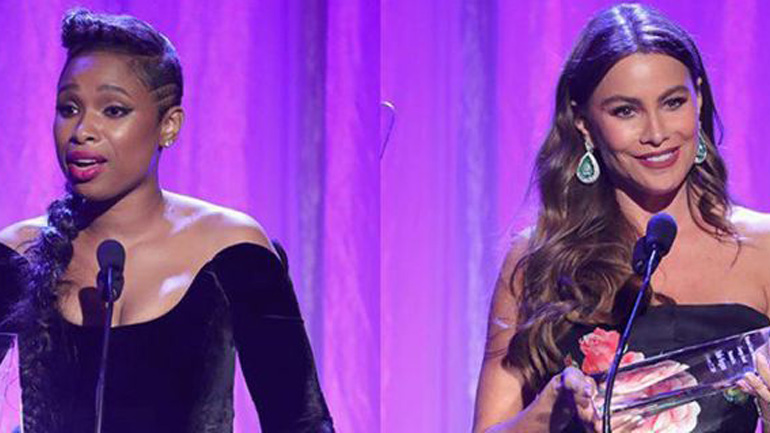 ΦΩΤΟ: Η Sofia Vergara και η Jennifer Hudson τιμήθηκαν για τη συνεισφορά τους στη μάχη κατά του καρκίνου