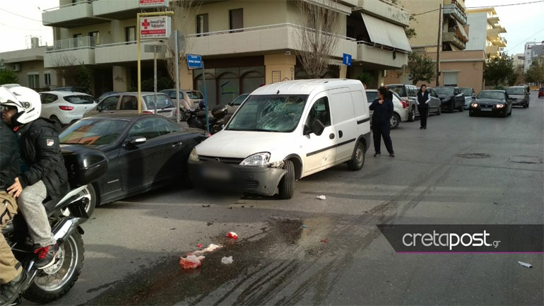Σοβαρό τροχαίο με ανήλικο παιδί στο Ηράκλειο
